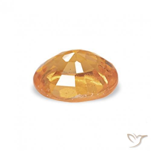 Granato spessartite Arancio Medio naturale da 0.52 ct, Ovale, VS