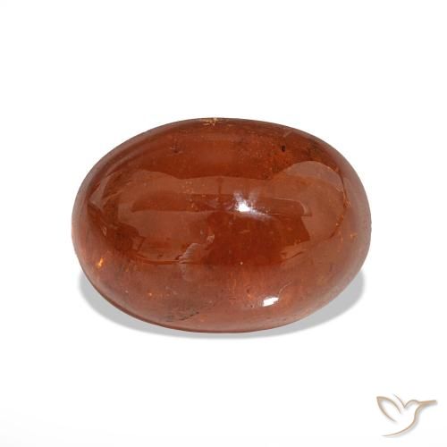 Granato spessartite Arancione Ambra naturale da 6.28 ct, Taglio ovale, Traslucido