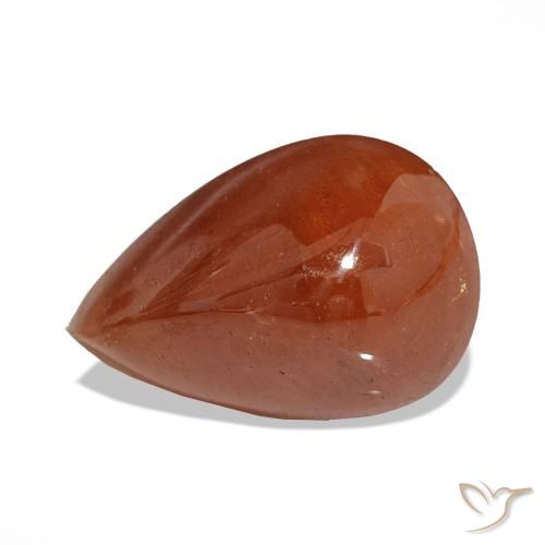 Granato spessartite Arancio Medio naturale da 13.89 ct, Forma a pera, Traslucido
