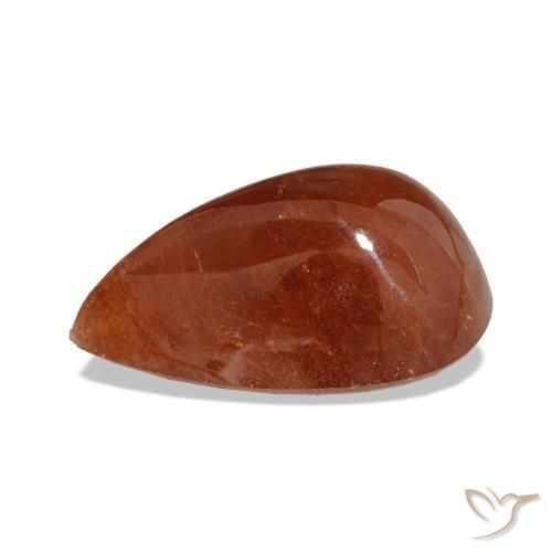 Granato spessartite Arancio Medio naturale da 13.89 ct, Forma a pera, Traslucido