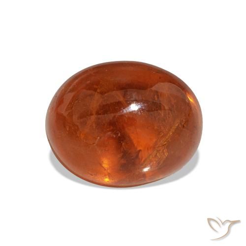 4.81ct Arancio Medio Granato spessartite, Ovale, Trasparente