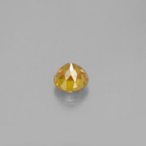 Sfalerite Giallo naturale da 0.84 ct, Taglio rotondo, SI