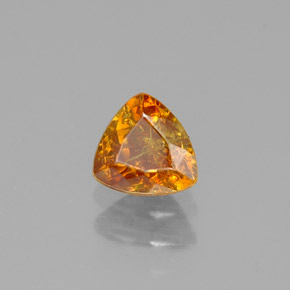 Sfalerite naturale multicolore da 0,47 ct, trillion, VS-SI