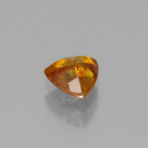 Sfalerite naturale multicolore da 0,47 ct, trillion, VS-SI