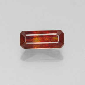 Sfalerite Multicolore naturale da 0.80 ct, Taglio smeraldo, VS-SI