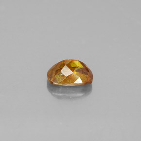 Sfalerite naturale giallo da 0,86 ct, taglio a cuscino, SI