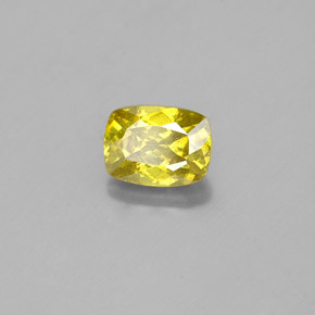 Sfalerite naturale giallo da 1,01 ct, taglio a cuscino, SI