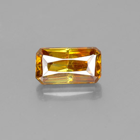 Sfalerite Giallo oro naturale da 1.44 ct, Taglio smeraldo, SI