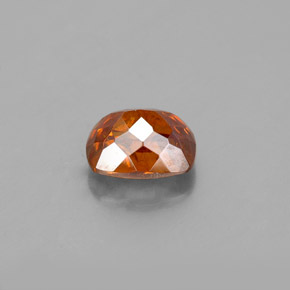 Sfalerite naturale arancione da 1,50 ct, taglio a cuscino, SI