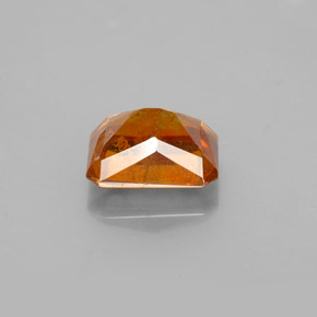 Sfalerite Arancio Medio naturale da 2.15 ct, Taglio smeraldo, SI