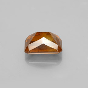 Sfalerite Arancio Medio naturale da 2.17 ct, Taglio smeraldo, SI