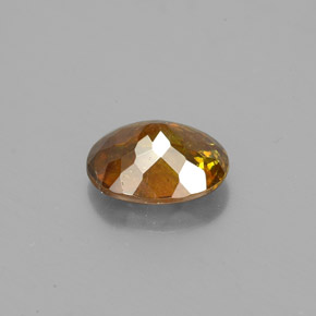 Sfalerite naturale giallo da 1,32 ct, taglio ovale, SI