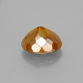 Sfalerite naturale oro da 1,81 ct, taglio ovale, SI