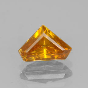 Sfalerite naturale arancione da 1,20 ct, forma fantasia, VS-SI