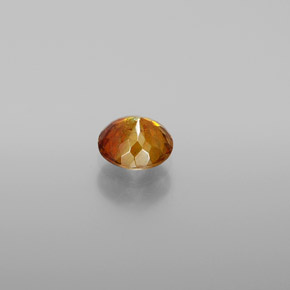 Sfalerite naturale giallo da 0,80 ct, taglio rotondo, VS-SI