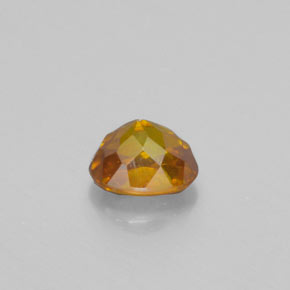 Sfalerite naturale giallo da 0,87 ct, taglio ovale, VS