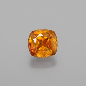 Sfalerite Giallo oro naturale da 1.03 ct, Taglio a cuscino, VS