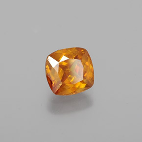 Sfalerite Giallo oro naturale da 1.03 ct, Taglio a cuscino, VS