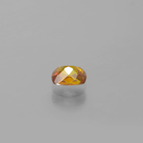 Sfalerite naturale giallo da 0,52 ct, taglio a cuscino, VS