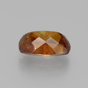 Sfalerite naturale arancione da 3,48 ct, forma fantasia, SI