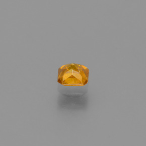 Sfalerite naturale oro da 0,30 ct, taglio smeraldo, VS