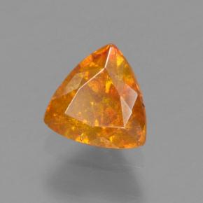 Sfalerite Giallo oro naturale da 0.48 ct, Taglio trillion, VS-SI