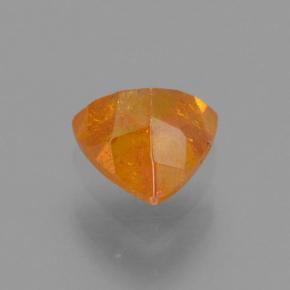 Sfalerite Giallo oro naturale da 0.48 ct, Taglio trillion, VS-SI