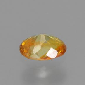 Sfalerite Giallo oro naturale da 0.22 ct, Taglio ovale, VS-SI