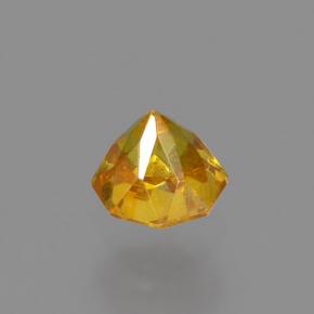 Sfalerite Giallo oro naturale da 0.37 ct, Taglio smeraldo, VS-SI