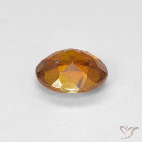 Sfalerite Arancione marroncino naturale da 0.78 ct, Ovale, VS-SI
