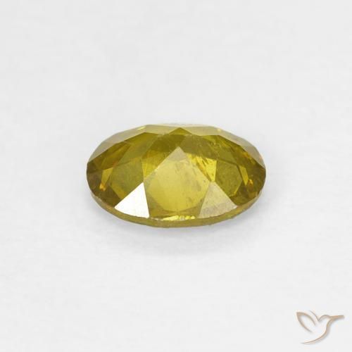 Sfalerite Medium Golden Brown naturale da 0.59 ct, Ovale, SI-I1
