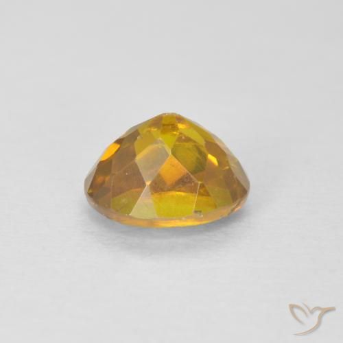 Sfalerite Arancione-Oro naturale da 1.00 ct, Ovale, SI-I1