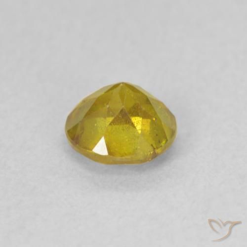 Sfalerite Oro naturale da 0.77 ct, Rotondo, VS-SI