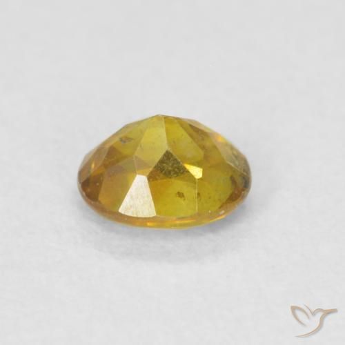 Sfalerite Dorato naturale da 0.27 ct, Ovale, VS-SI