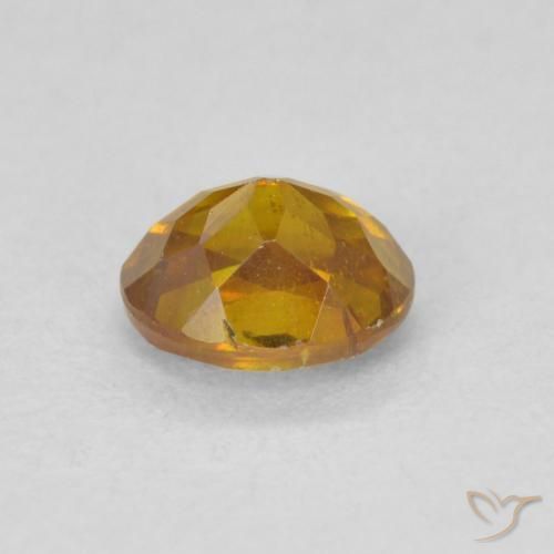 Sfalerite Marrone dorato naturale da 0.89 ct, Ovale, VS-SI