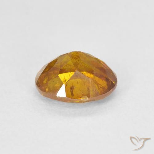 Sfalerite Miele arancione naturale da 1.25 ct, Ovale, SI
