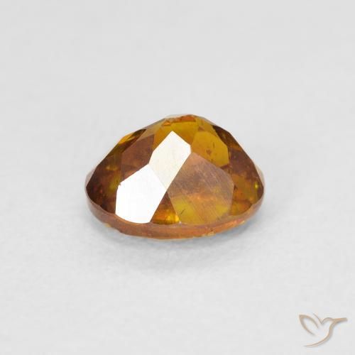 Sfalerite Marrone dorato naturale da 1.25 ct, Ovale, SI