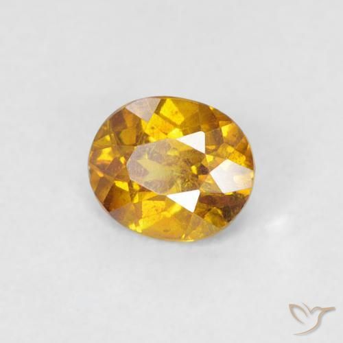 Sfalerite Marrone dorato naturale da 0.47 ct, Ovale, SI