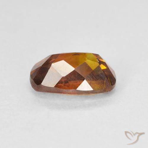 Sfalerite Arancione scuro naturale da 1.46 ct, Cuscino, SI