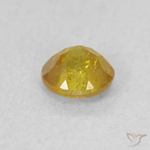 Sfalerite Marrone dorato naturale da 0.53 ct, Rotondo, SI