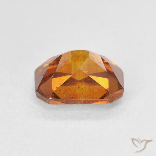 Sfalerite Medium Dark-Orange naturale da 2.75 ct, Ottagonale / Taglio smeraldo, SI