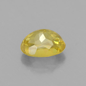 Sfene Giallo oro naturale da 1.28 ct, Taglio ovale, VS