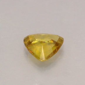 Sfene naturale giallo da 0,94 ct, trillion, VS