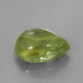 Sfene naturale verde da 7,93 ct, trasparente, trasparente/traslucido