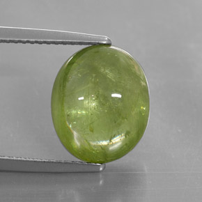Sfene naturale verde da 8,07 ct, trasparente, trasparente/traslucido