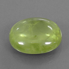 Sfene naturale verde da 5,40 ct, trasparente, trasparente/traslucido