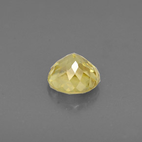 Sfene naturale oro da 0,45 ct, taglio rotondo, VVS-VS
