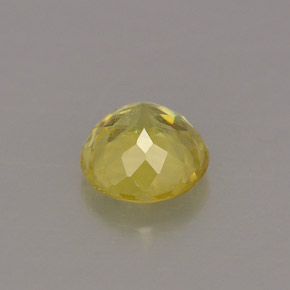 Sfene naturale giallo da 0,72 ct, taglio rotondo, VS
