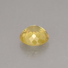 Sfene naturale giallo da 0,73 ct, taglio rotondo, VS