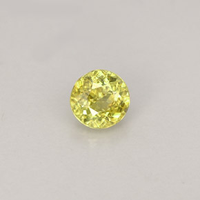 Sfene Multicolore naturale da 0.39 ct, Taglio rotondo, VS